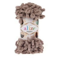 Alize Puffy 530 tmavo béžová
