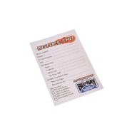 Servisná nálepka Motogenerický filter a výmena oleja