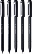 Pentel iZee Black BX457-A guľôčkové pero 5 ks