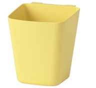 IKEA SUNNERSTA Nádoba svetložltá 12x11 cm