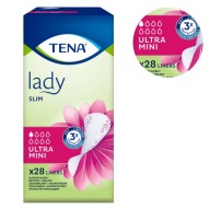 Vložky TENA Lady Slim Ultra Mini 28 kusov