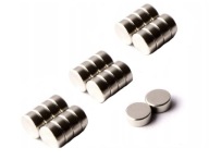 NEODYMIOVÉ MAGNETOVÉ MAGNETY VALCOVÉ 4x1mm 20 KS