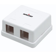 Keystone 2-port n/t kryt zásuvky Intellinet