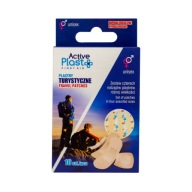 Turistické náplasti ActivePlast 4 veľkosti 16 kusov