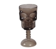 DARK CHALICE VAMPIRE SKULL ČIERNA 18 CM