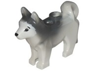 LEGO 16606pb001 Husky DOG NOVINKA (2g)