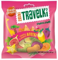 Travelki Smaki Africa Fresh&Fruity želé 80g
