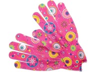Záhradné rukavice Pink Flo, veľkosť 8 - 1 pár