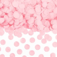 Confetti Circles svetlo RUŽOVÝ 15g hodvábny papier