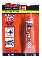 VYSOKOTEPLOTNÝ SILIKÓN V TUBE 300°C SILPAC HI-TEMP ČERVENÝ