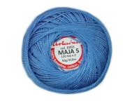 Cordonek MAJA 5 Ariadna 0355 modrá 50g 210m