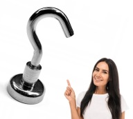 HÁČKOVÝ UCHOVÁVAČ E20 - 9kg PRE NEODYMIOVÝ MAGNET