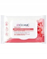 CLEANIC vlhčený toaletný papier Cranberry 40 ks