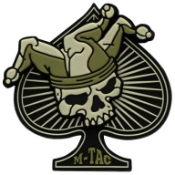 3D NÁŠIVKA ACE OF SPADES LEBEKA S KVETOVÝM KLOBÚKOM M-TAC OLIVOVÁ/ČIERNA