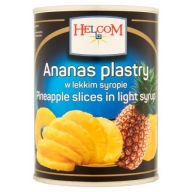 Helcom Ananásové plátky v light sirupe 565 g