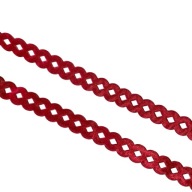 Šnúrka s dierkou, aplikácia, prúžková aplikácia, 1 meter, šnúrka s očkom, MODRÁ