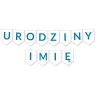 PRISPÔSOBené MENO NARODENINOVÝ PANER Modrý