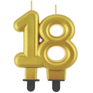 TORTA SVIEČKA ČÍSLO 18 narodeniny OSEMNÁSŤ