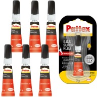 6x PATTEX S.O.S. UNIVERZÁLNE OKAMŽITÉ LEPIDLO