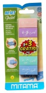 Pastelové gumy Mitama