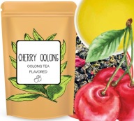 Zelený čaj OOLONG s listom čerešne a moringy