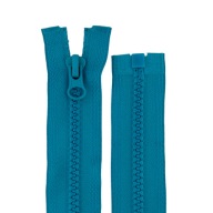 ČLENKOVÝ Zips #5 - 60 CM - TYRKYSOVÁ MODRÁ