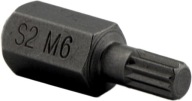BIT 10mm SPLINE END M6 x 30mm EXCLUSIVE