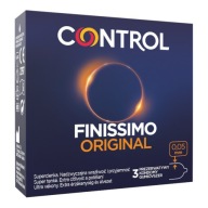 KONDÓMY CONTROL FINISSIMO ORIGINAL 3 ks Ultra Thin Moisturized