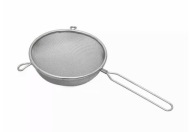Kuchynské sitko, nerezové sitko, 16 cm, husté, jemné