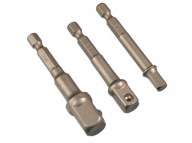 SADA ZÁSUVKOVÝCH ADAPTÉROV 1/2 3/8 1/4 PRE SKRUTKOVAČ