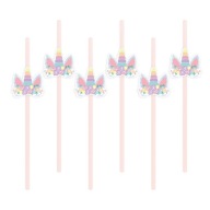Papierové narodeninové slamky UNICORN unicorn PP