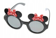 Okuliare Minnie Mouse s červenými mašličkami