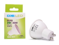 GU10 5W=50W LED SMD žiarovka, studená farba, VÝKONNÁ