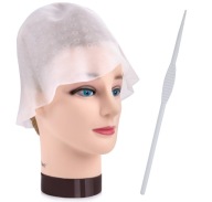 Silikónová kadernícka čiapka pre Balayage Highlights na farbenie vlasov Balayage