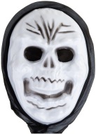 STRAŠIDLÁ VRÁSKANÁ MASKA S HALLOWEENOM