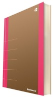 Zápisník Life organizér 165x230mm 80 kariet ružový