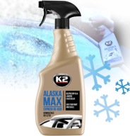 K2 ALASKA ROZMrazovač okien na autosklá, rozpúšťa ľad a námrazu, 700ml