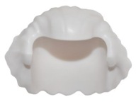 Lego New Hair White slicked back 21269