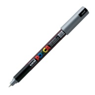 Popisovač UNI POSCA PC-1MR strieborný (26)