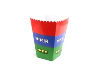 Ninja Popcorn boxy 6ks Narodeninové