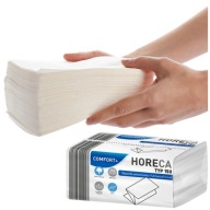 Univerzálna papierová utierka Horeca comfort, 150 listov, skladaná, razená