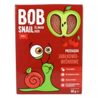 BOB SNAIL Cherry apple cherry snack 60g ovocné prúžky snack