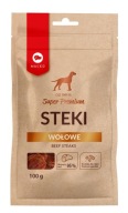 MACED Hovädzie steaky pre psov 100G