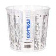 HRNČEK NA MIEŠANIE LAKOVÝCH FAREB S STUPŇOU, 1400ml