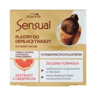 Joanna Sensual Facial depilačné pásiky na pokožku
