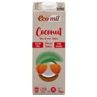 ECOMIL Klasický kokosový nápoj bez cukru BIO 1 l