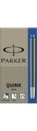 Štandardné kazety Parker blue - 5 ks