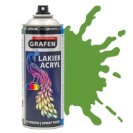 FARBA AKRYLOVÝ LAK V SPREJU Zelená Žltá RAL 6018