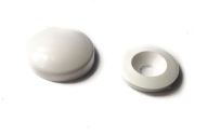 Rozeta 13mm - Skrutkovací uzáver 100ks BIELY