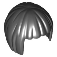 Lego New Hair Black Black Short, Bob Strih 62711